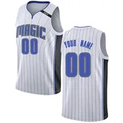 Swingman White Custom Men's Orlando Magic Nike Jersey - Association Edition