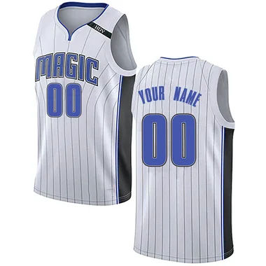 Swingman White Custom Men's Orlando Magic Nike Jersey - Association Edition